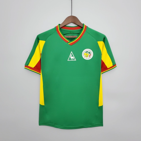 Retro 2002 Senegal green Soccer Jersey