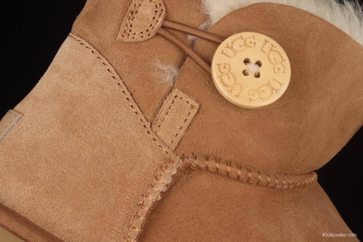 UGG Mini Bailey Button II wooden buckle help outdoor snow boots 1016422