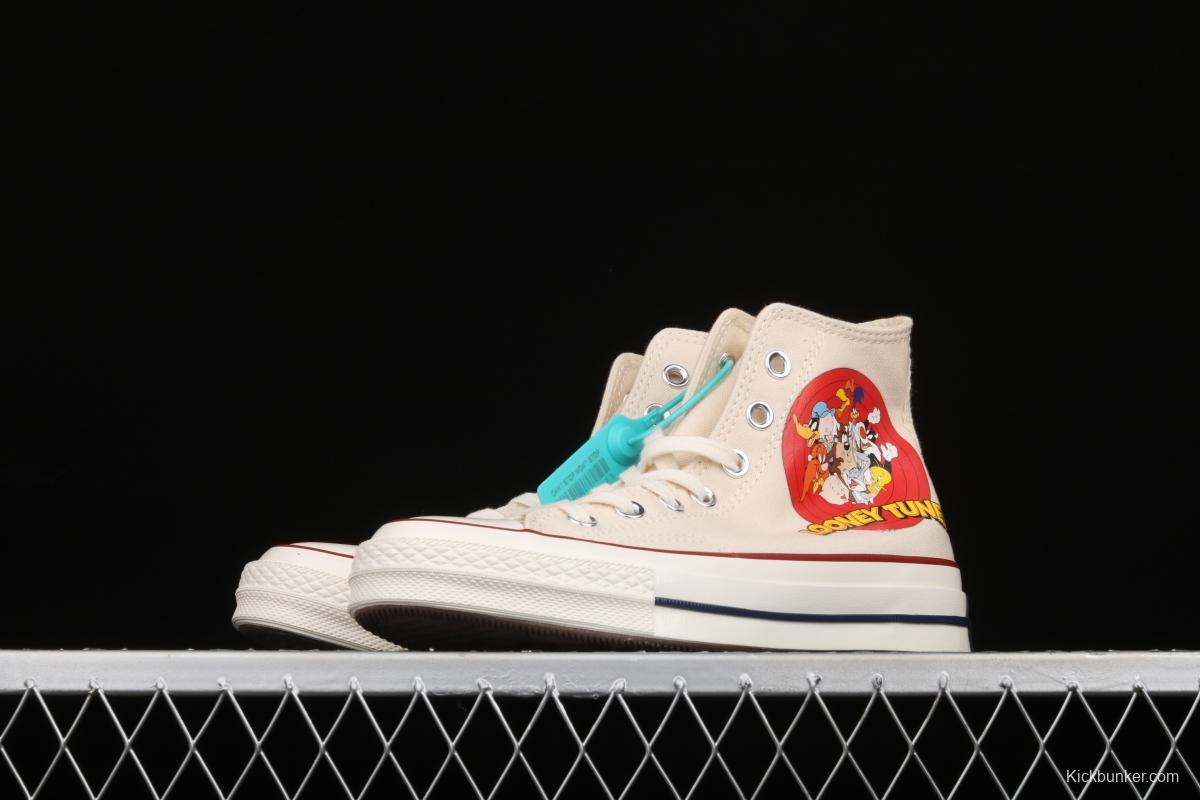 Converse Chuck 1970 s Leyitong latest joint classic graffiti limited edition Samsung canvas shoes 162053C