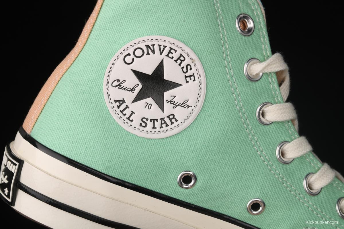 Converse Chuck 70s summer ice cream splicing color fashion high upper shoes 171124C