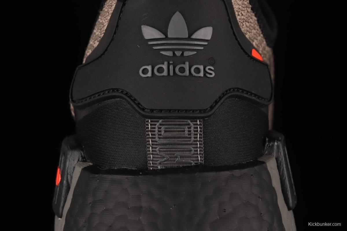 Adidas NMD_R1 SPECTOO FZ3204 elastic knitted running shoes