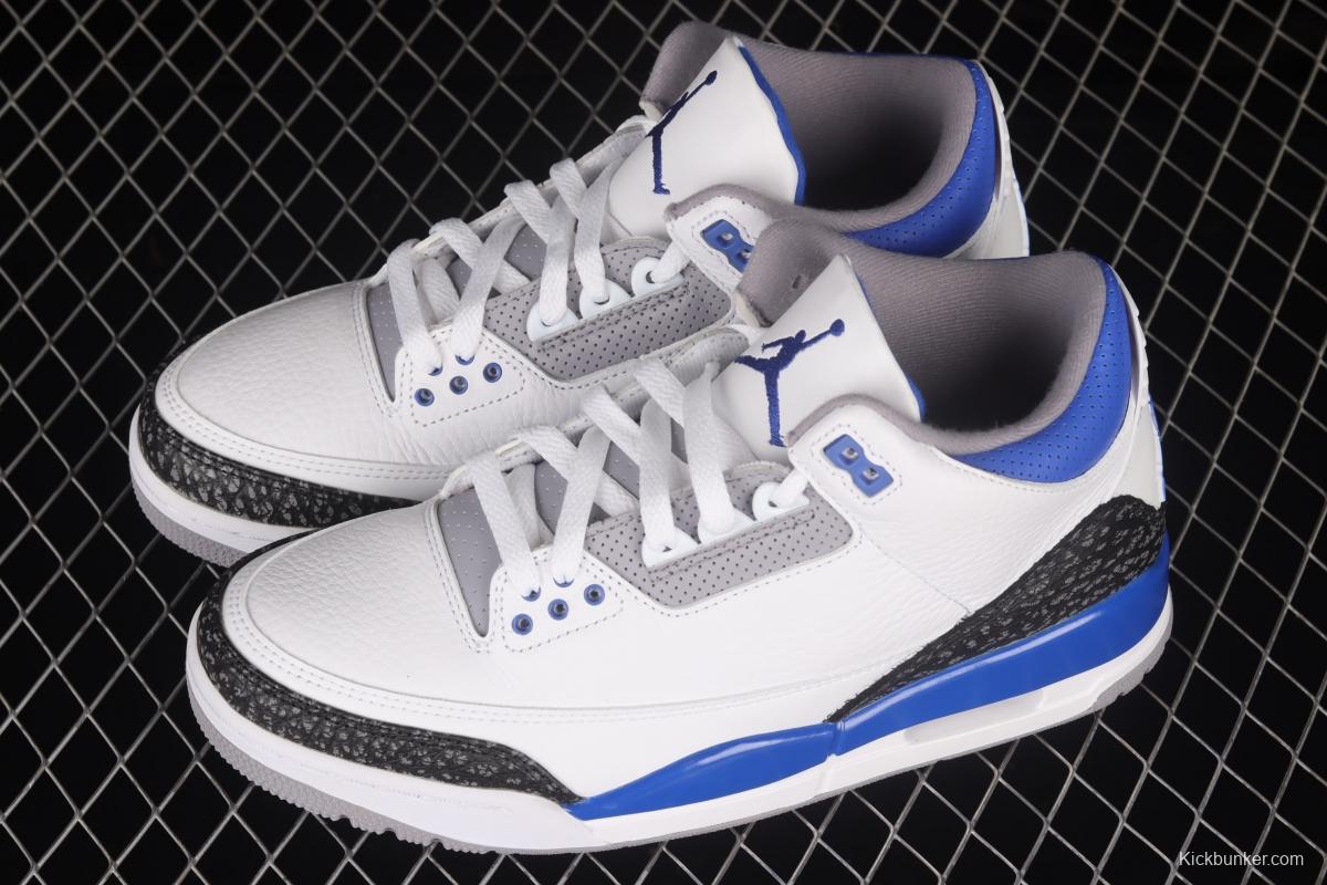 Air Jordan 3 Racer Blue AJ3 Joe 3 Racing Blue CT8532-145