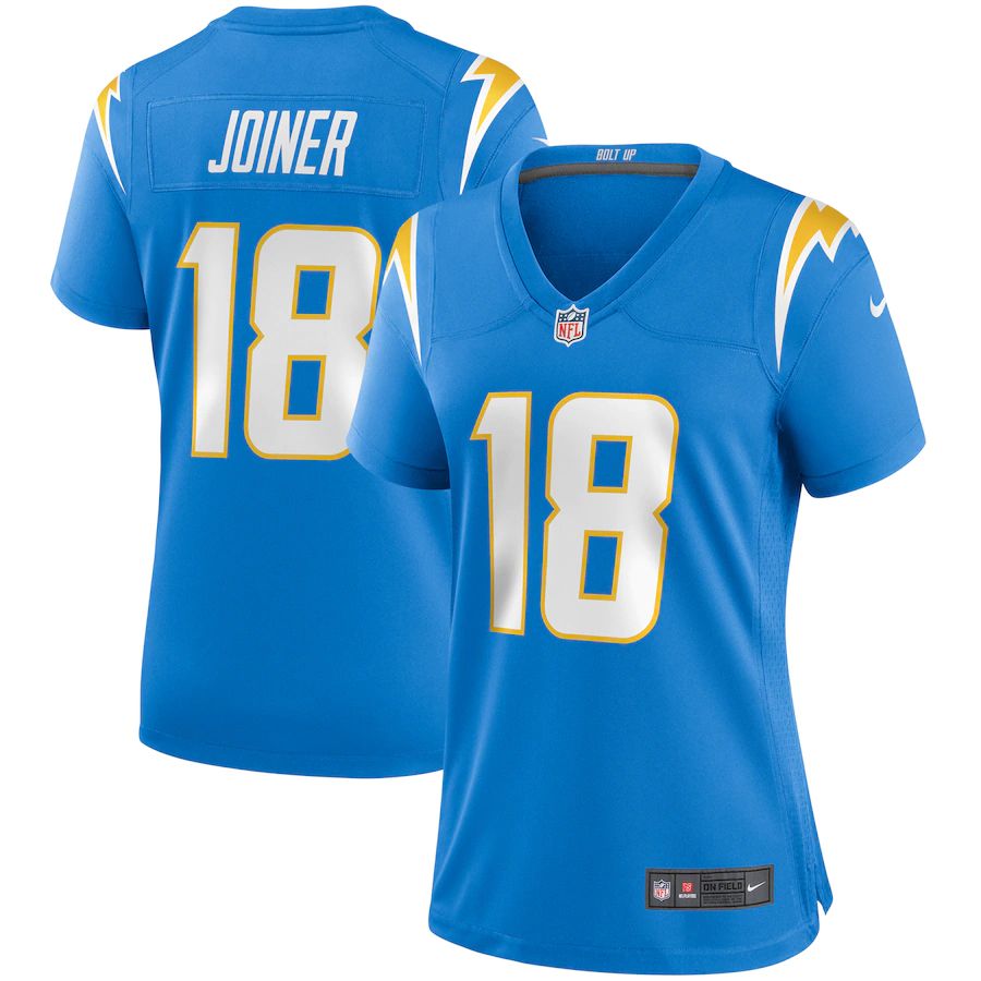 Women's Charlie Joiner Powder Blue Retired Player Limited Team Jersey