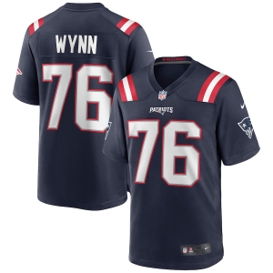 Men's Isaiah Wynn Navy Player Limited Team Jersey