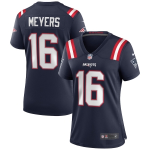 Women's Jakobi Meyers Navy Player Limited Team Jersey