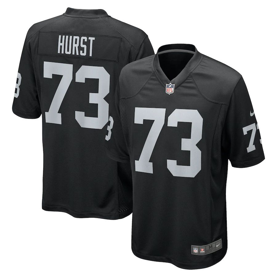 Men's Maurice Hurst Black Player Limited Team Jersey