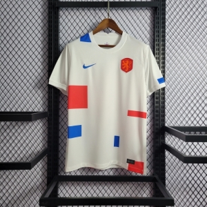 2022 Netherlands Away Soccer Jersey