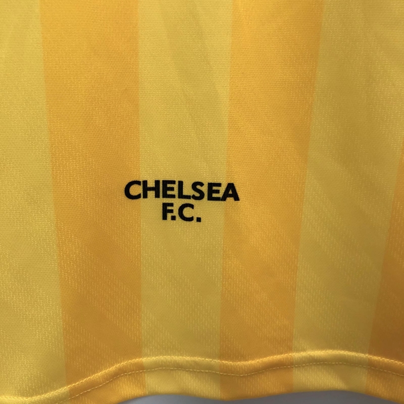 Retro 95/97 Chelsea Away Yellow Soccer Jersey