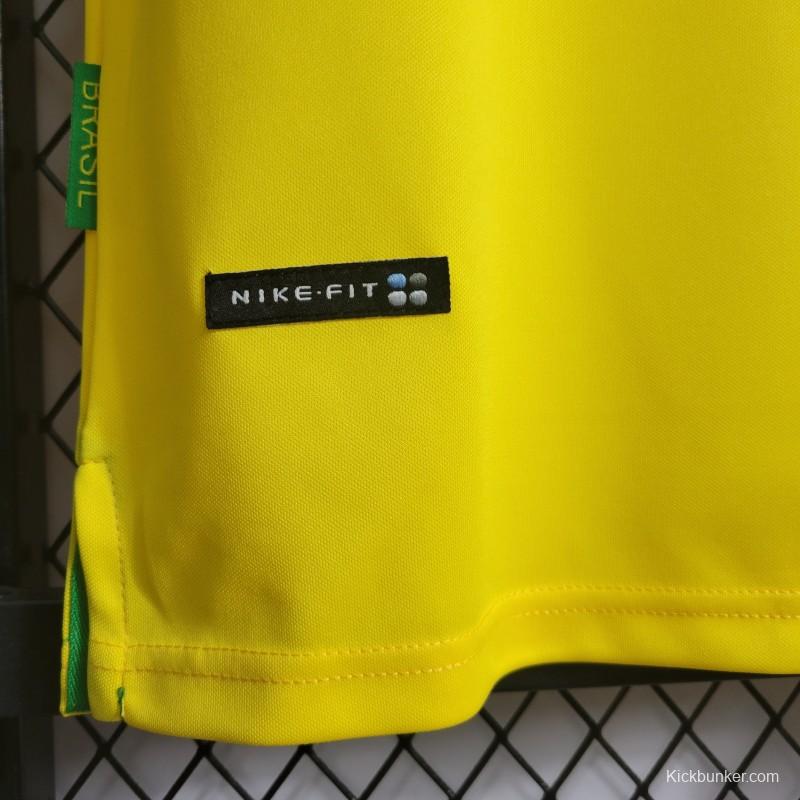 Retro 1997 Brazil Home Jersey