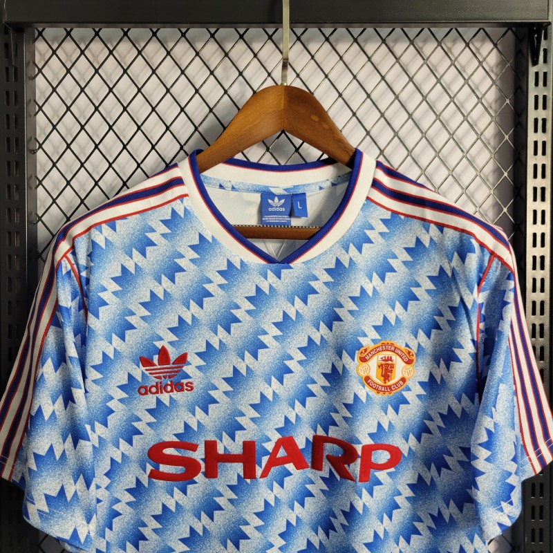 Retro 90/92 Manchester United Away Jersey