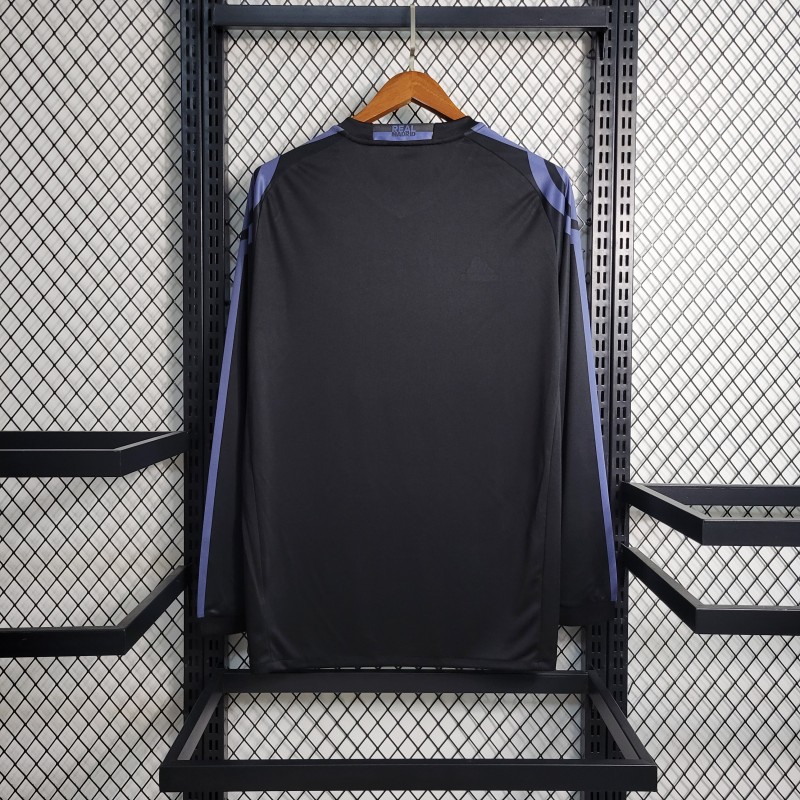 Retro16-17 Real Madrid Third Long Sleeve Jersey