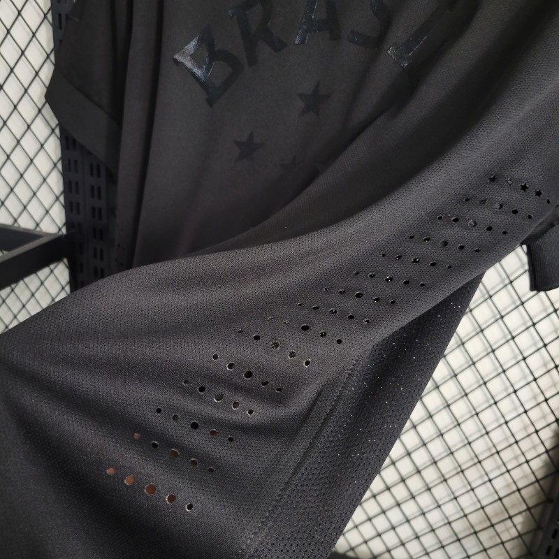Retro 2013 Brazil Black Jersey