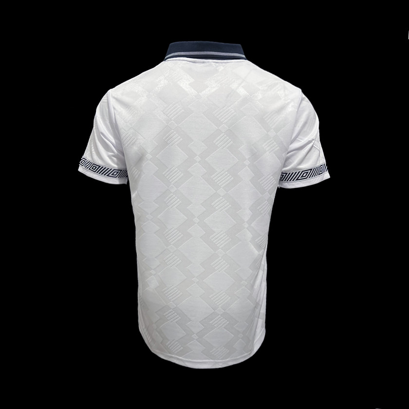 Retro 1990 England Home Soccer Jersey