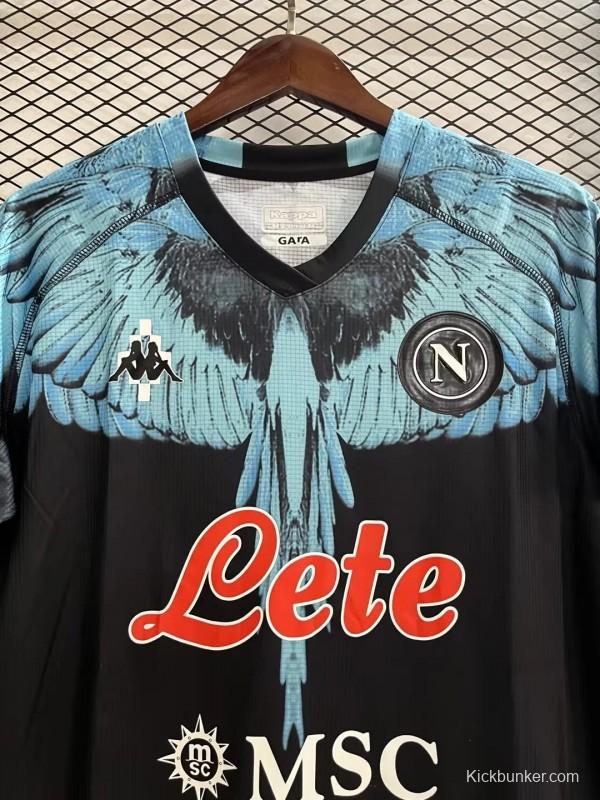 20/21 Kappa X Marcelo Burlon Napoli Black Jersey