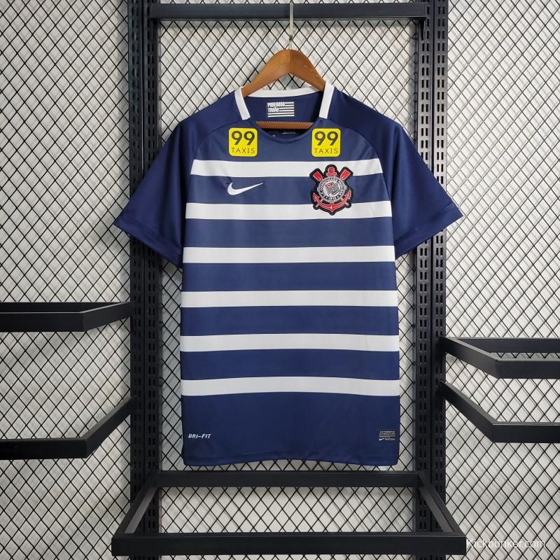 Retro 14-15 Corinthians Third Navy Jersey