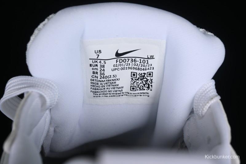 Nike V2K Runtekk 3XL Cushioned Anti-Slip Retro Low-Top Running Shoes - FD0736-101