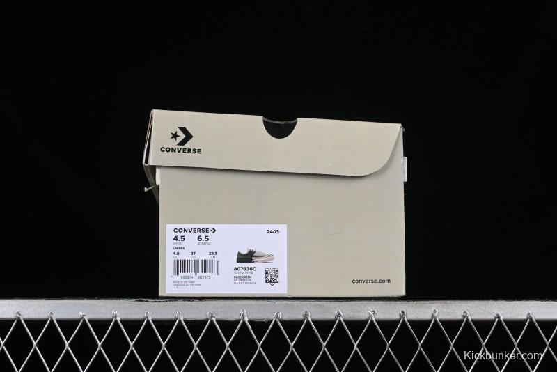 Feng Chen Wang Converse Chuck 70 Low Unisex Deconstructed Canvas Sneakers - A07636C