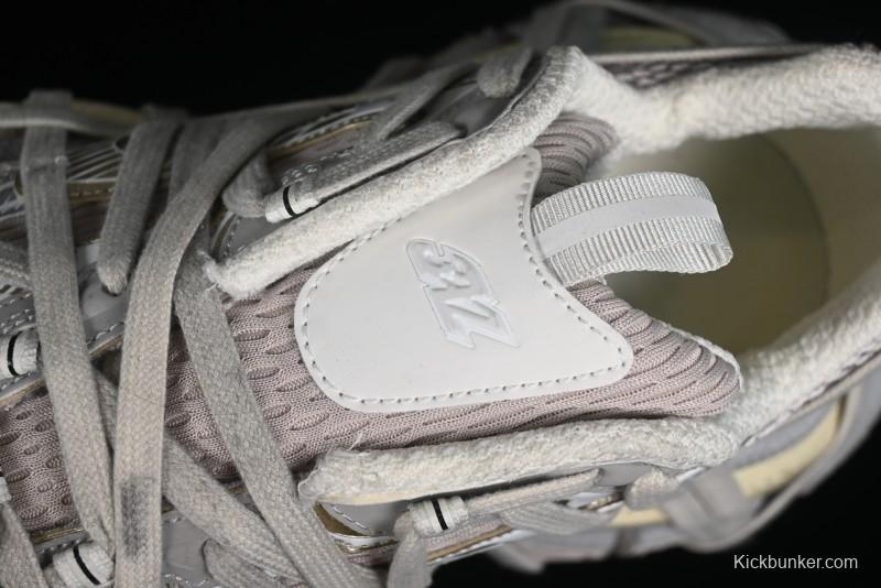 Balenciaga Phantom Sneaker 10th Generation Lace-Up Running Shoes with Transparent Heel Strap - W3XLL9191