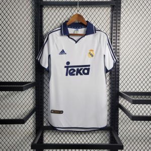 Retro 00/01 Real Madrid Home Jersey