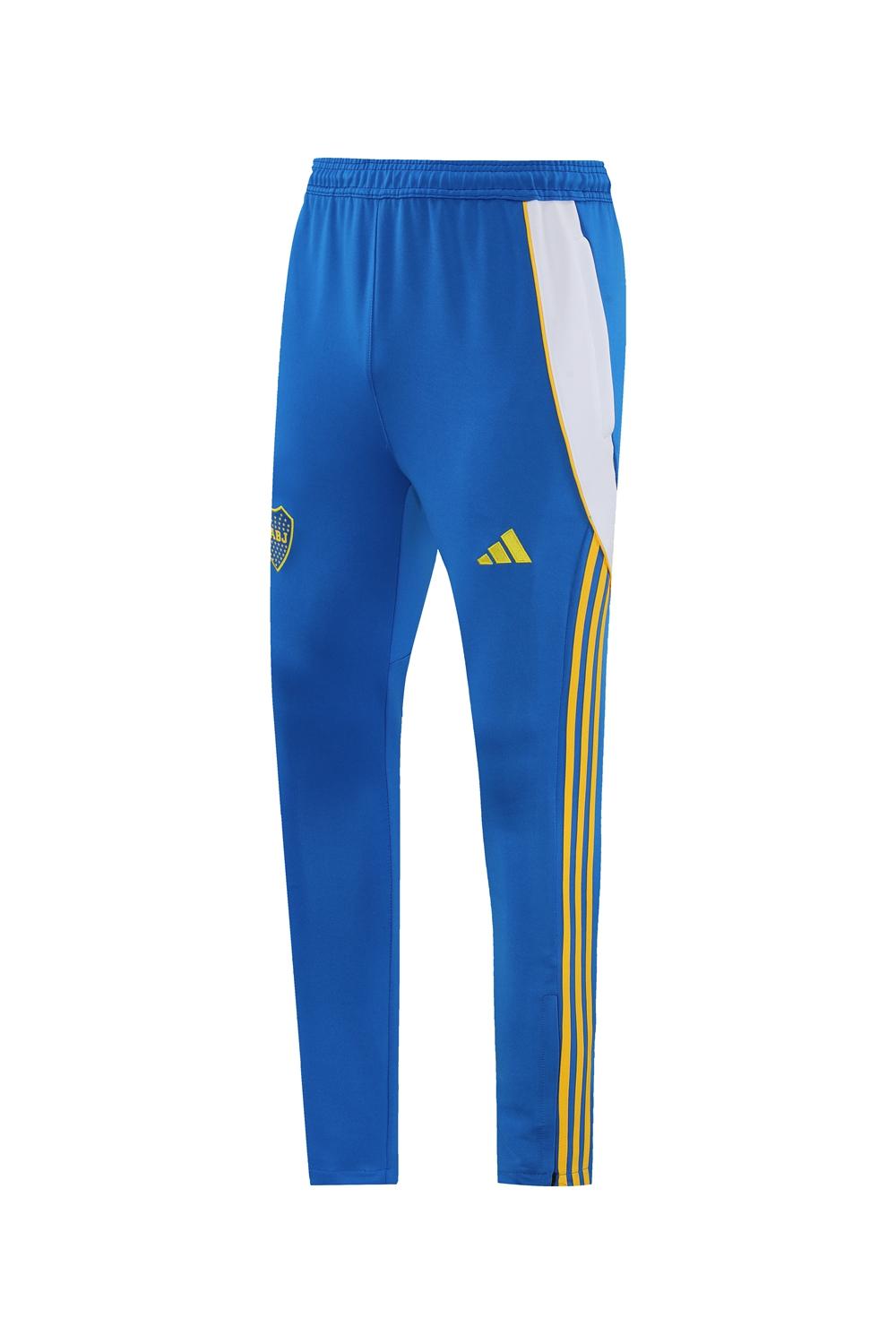 24/25 Boca Juniors Blue Hoodie Full Zipper Jacket +Long Pants