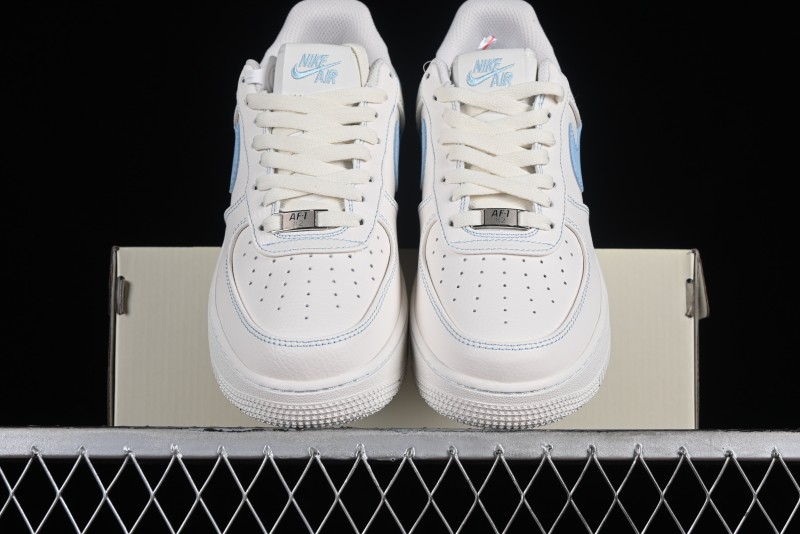 Nike Vlone x Air Force 1 '07 Low Light Bone Casual Sneakers - AA5360-008