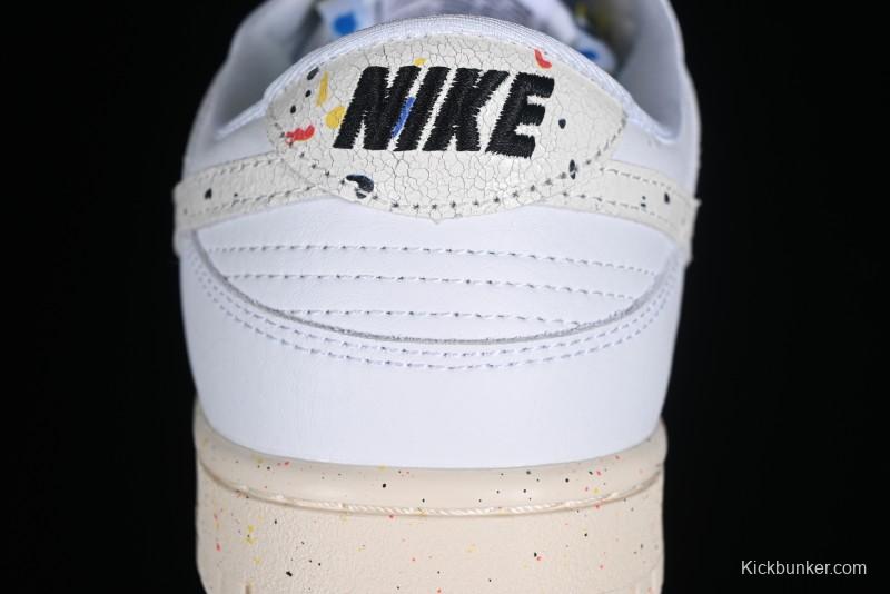Nike SB Dunk Low Color Ink Splash Anniversary Custom Low-Top Casual Skate Shoes - FC2025-305