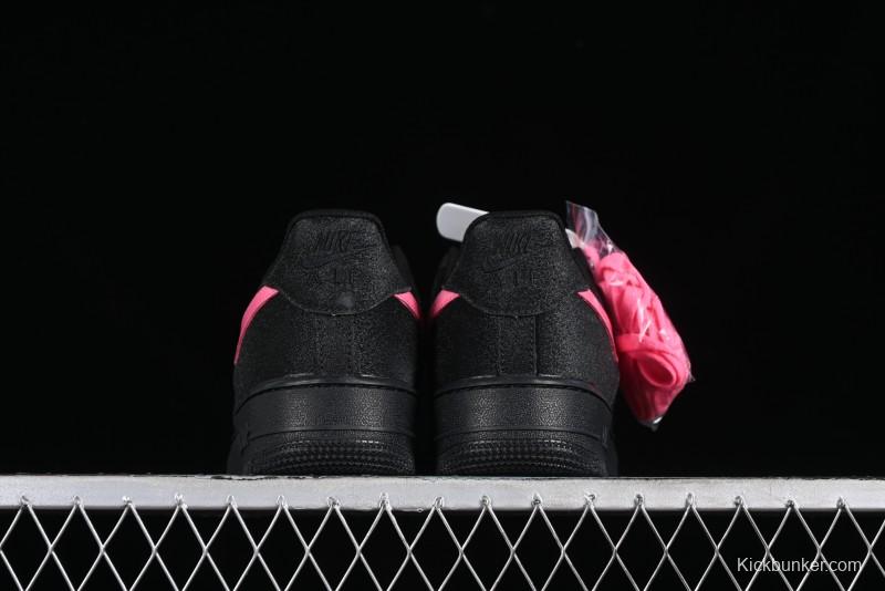 Nike Air Force 1 '07 Low Casual Sneakers in Black Starry Sky - CW2288-015