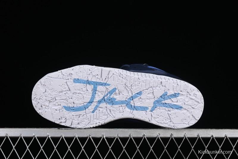 Nike Travis Scott x Jordan Cut The Check AJ1 Basketball Shoes with Velcro Strap - FZ8117-001