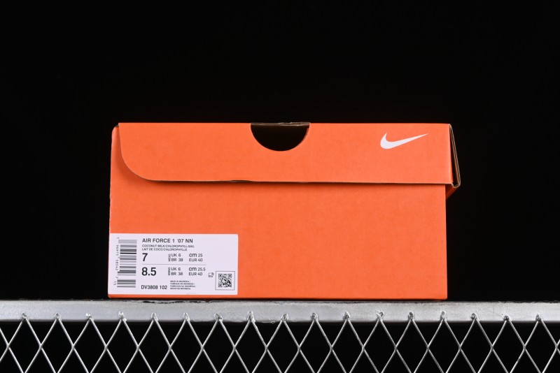 Nike Air Force 1 '07 Low Casual Sneakers with Full-Length Air Cushion - DV3808-102