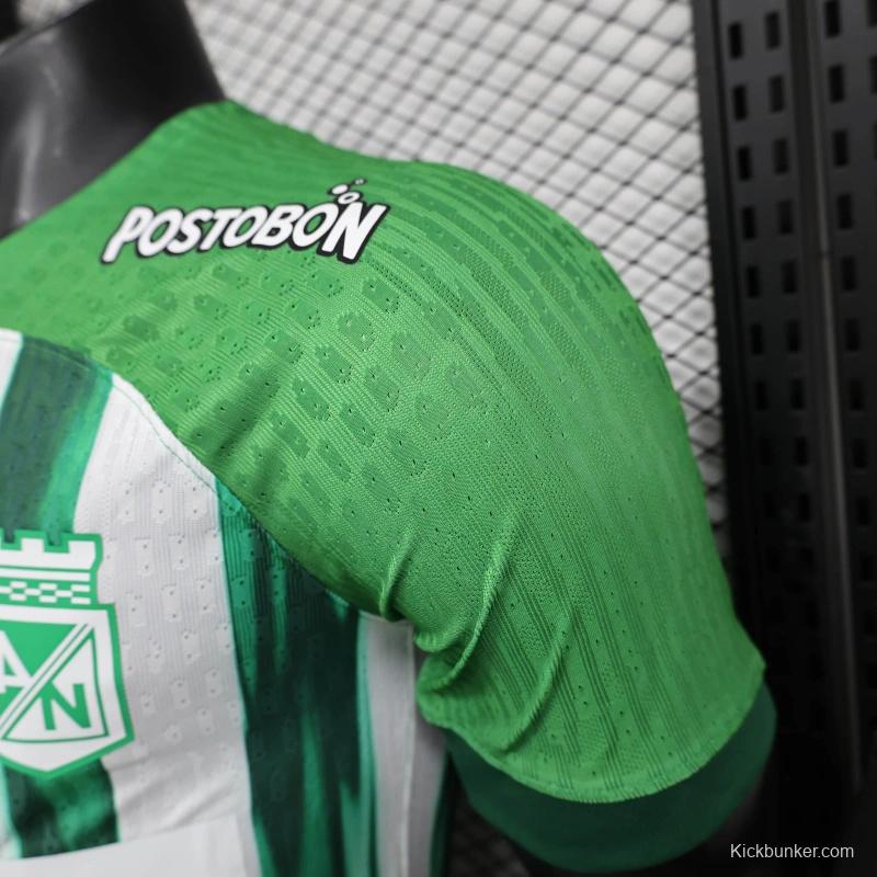 24/25 Player Version Atletico Nacional Home Jersey