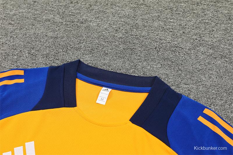 24/25 Juventus Orange/Navy Short Sleeve Jersey+Shorts