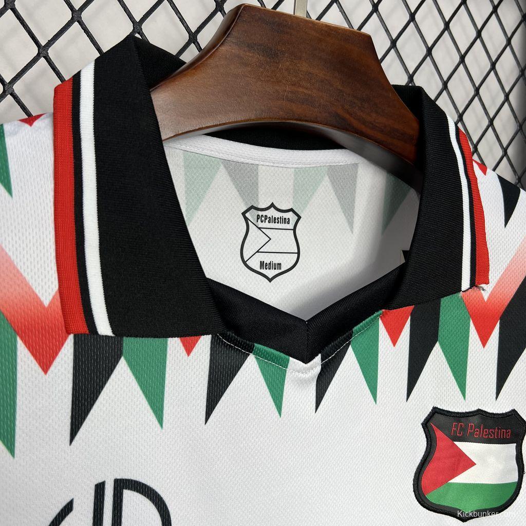 24/25 CD Palestino x Hypepeace White Jersey S-XXXXL