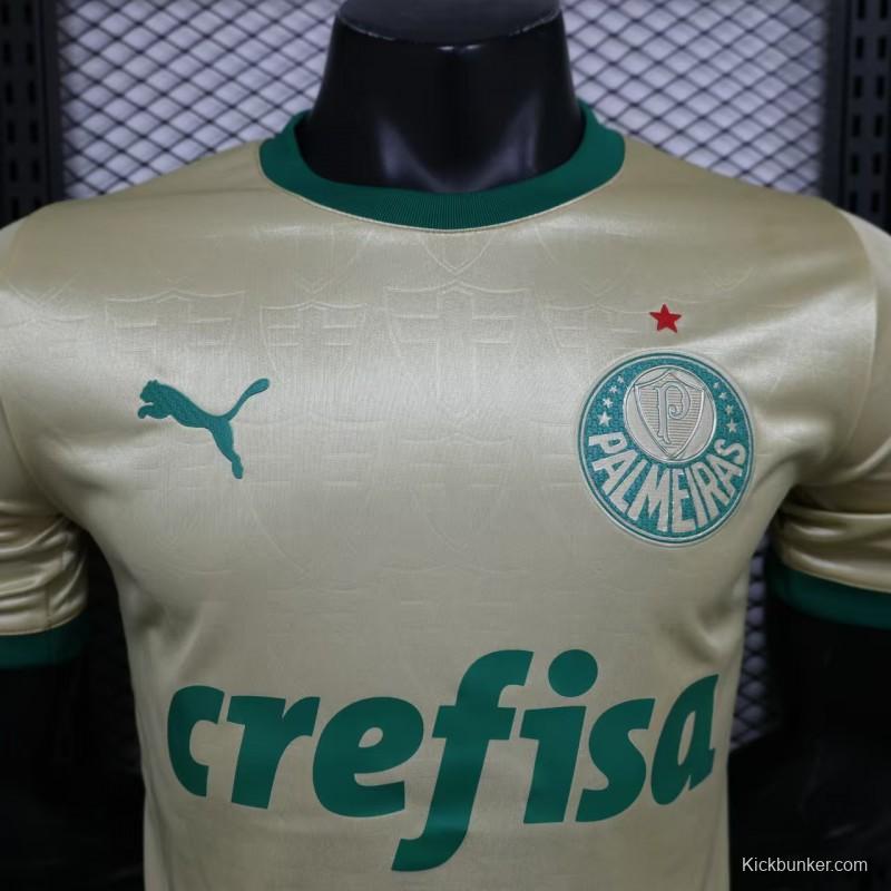 Player Version 24/25 Palmeiras Third Golden Jersey