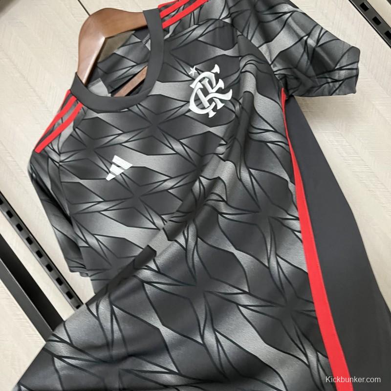 24/25 Womens Flamengo Third Black Jersey  NO Sponsor