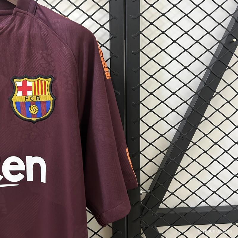 Retro 17/18 Barcelona Third Jersey