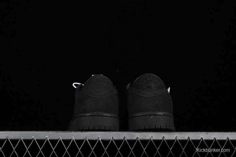 Nike Travis Scott x Air Jordan 1 Low OG AJ1 Reverse Swoosh Sneakers - DM7866-202
