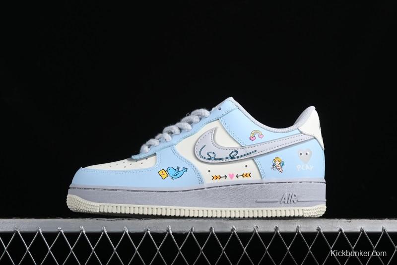 Nike Air Force 1 '07 Low "Love Letter" Qixi Limited Edition Casual Sneakers - CJ0304-021