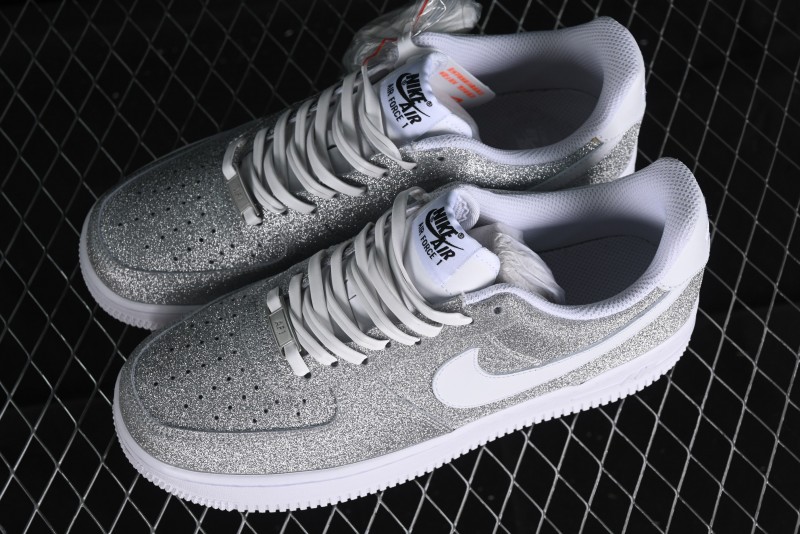 Nike Air Force 1 '07 Low White Starry Sneakers Casual Shoes - CW2288-015