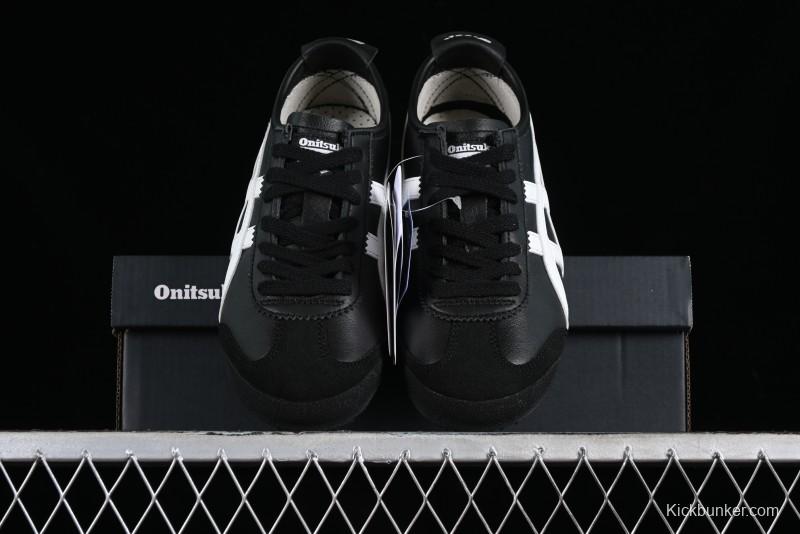 Onitsuka Tiger Mexico 66 Low-Top Leather Sneakers for Casual Running - 1183C102-001