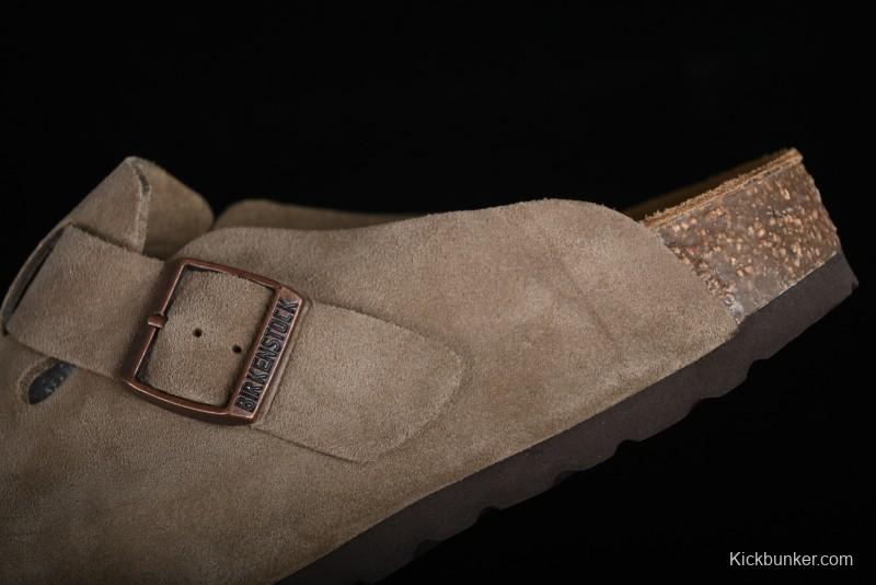 Birkenstock Arizona Soft Footbed Sandals with Suede Leather and Lambswool Lining - G.D4