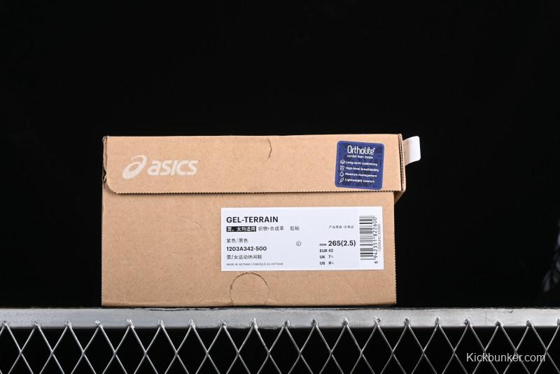 Asics Gel-Terrain Retro Breathable Casual Shoes Cushioned Men's Durable Running Shoes - 1203A342-500