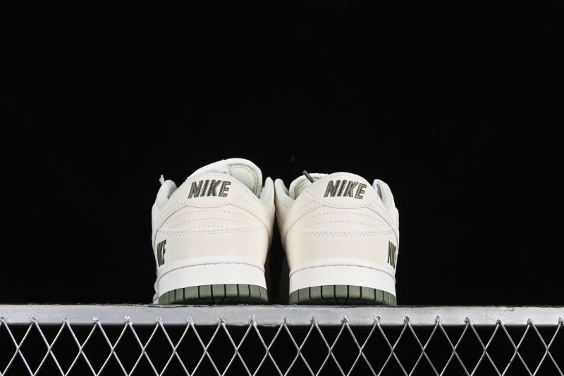Nike SB Dunk Low Collaboration Triple Swoosh Military Green Colorway Low-Top Casual Skateboarding Shoes - NK5639-323