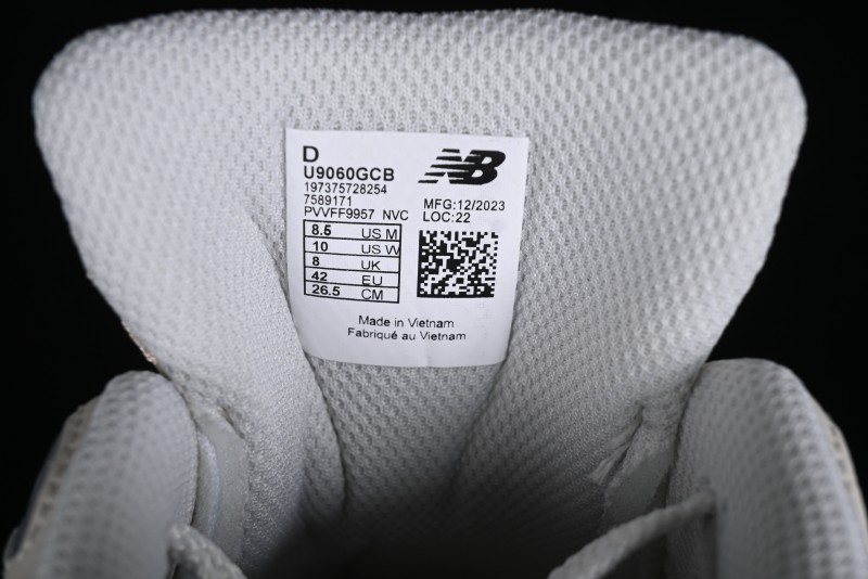 New Balance Joe Freshgoods x New Balance 9060 Retro Casual Running Sneakers with ABZORB Cushioning - U9060GCB