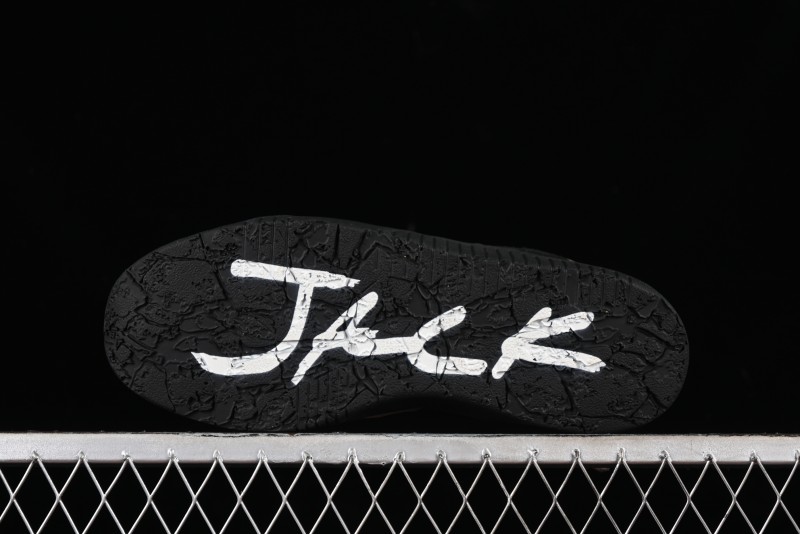 Nike Travis Scott x Jordan Cut The Check AJ1 Basketball Shoes with Velcro Design - FZ8117-204