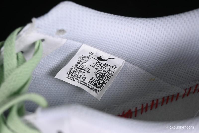 Nike Air Force 1 '07 Low Custom Hand-Painted Anime Theme with Swoosh Shadow and Strap - CW2288-111
