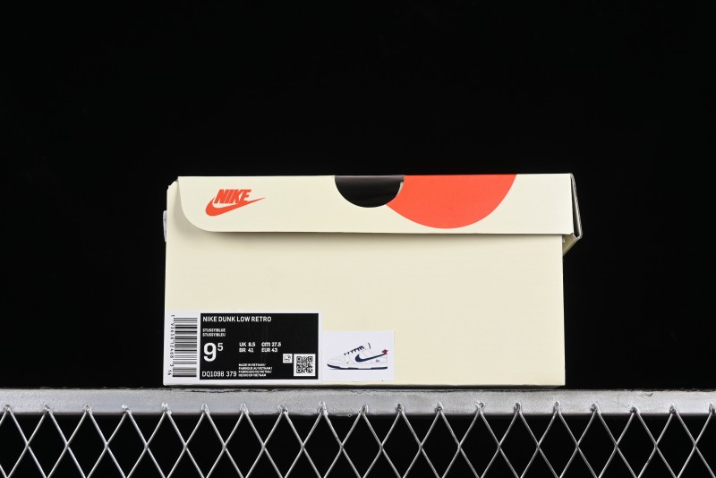 Stussy x Nike SB Dunk Low Anniversary Custom Sneakers with Blue Swoosh - DQ1098-379