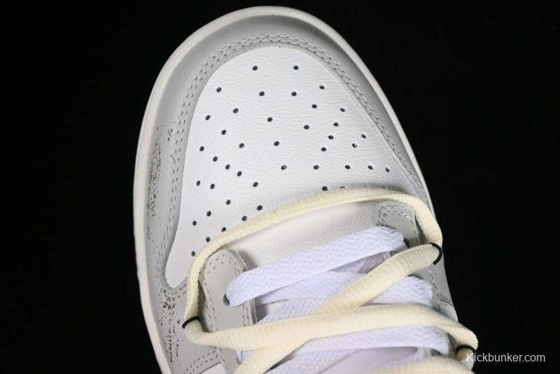 Nike Dunk Low SE Bubble Jellyfish Grey Island SB Strap Low-Top Casual Skate Shoes - FJ4188-100