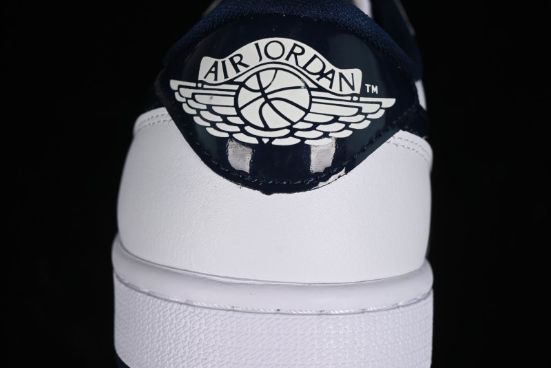 Nike Air Jordan 1 Low '85 Metallic Blue Retro Sneakers - FB9933-141