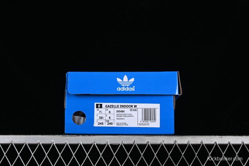 Adidas Originals Gazelle Indoor IH5484 Retro Casual Slip-Resistant Low-Top Skate Shoes