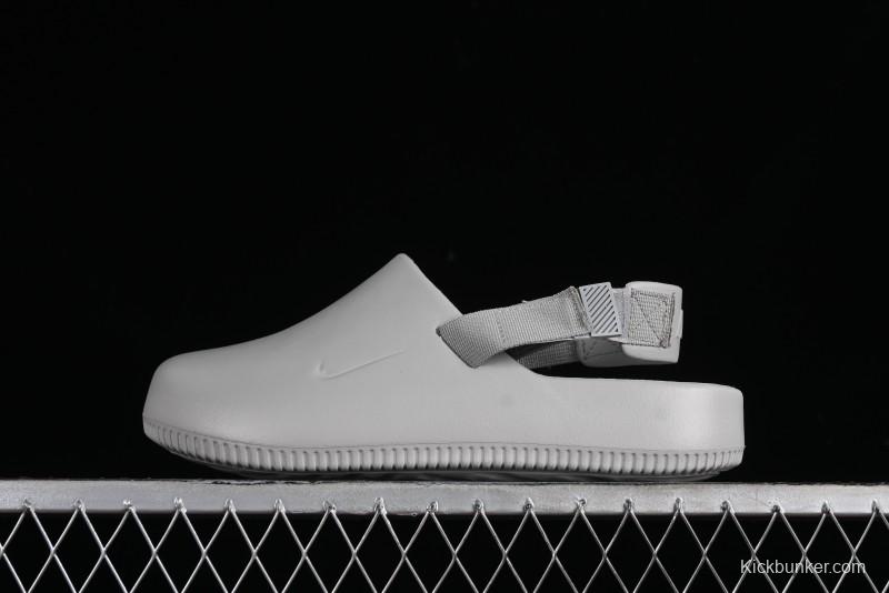 Nike Calm Slide Mule Comfortable Foam Sandals with Textured Footbed - FB2185-100